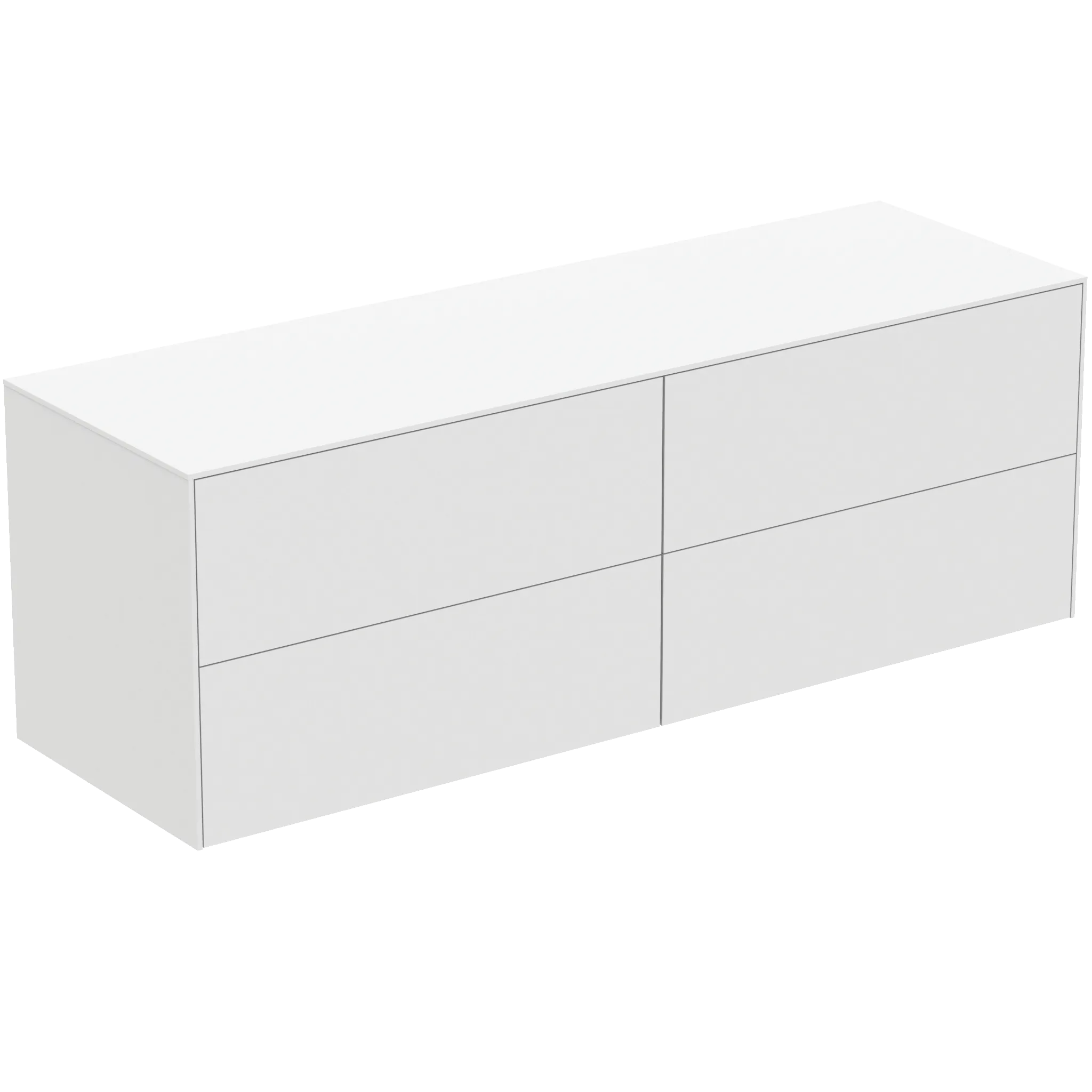 Ideal Standard Conca Auszugsfront, obere linke Schubladenfront, weiß, 780 x 267 mm Ideal Standard Conca Auszugsfront, obere linke Schubladenfront, weiß, 780 x 267 mm