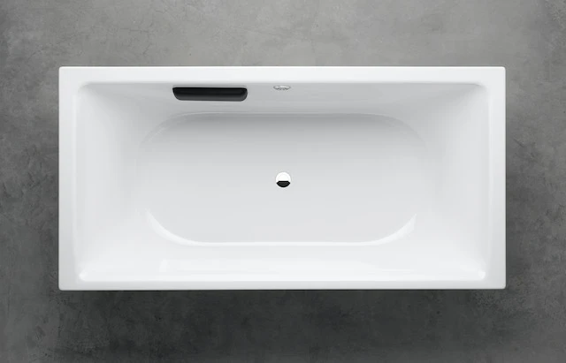 Relax weiß, 2 Stück, Ausstattung / Oberfläche, Badewanne, 330x115x45 mm