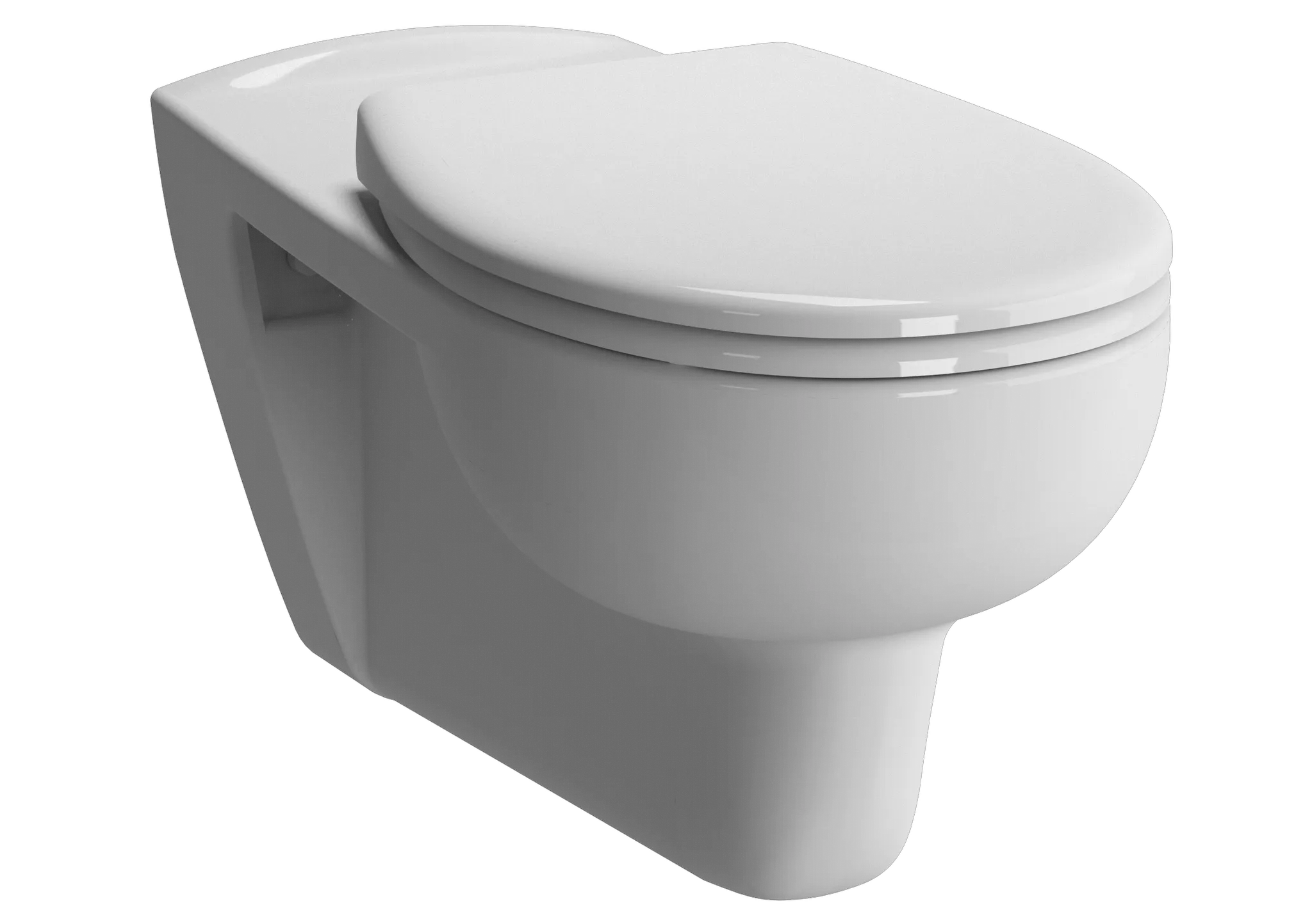 VitrA Conforma Flachspüler-Wand-WC barrierefrei 36 x 70 cm Weiß Hochglanz