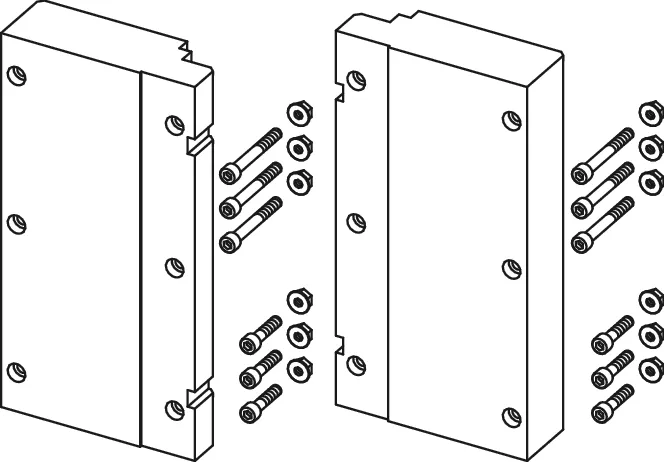 TECEprofil Holzplattenset zur Aufnahme von Stützklappgriffen TECEprofil Holzplattenset zur Aufnahme von Stützklappgriffen
