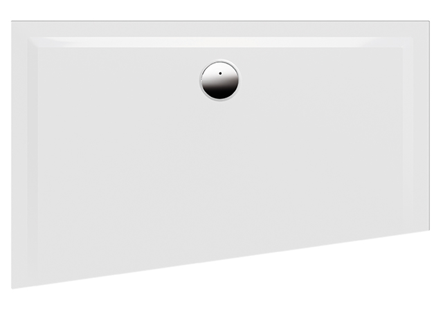 Duschwanne „Muna“ Trapez 120 × 90/73,1 cm in Weiß