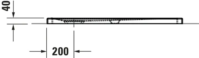 Duravit quadrat Duschwanne „Tempano“ 100 × 100 cm ohne Antislip Duravit quadrat Duschwanne „Tempano“ 100 × 100 cm ohne Antislip