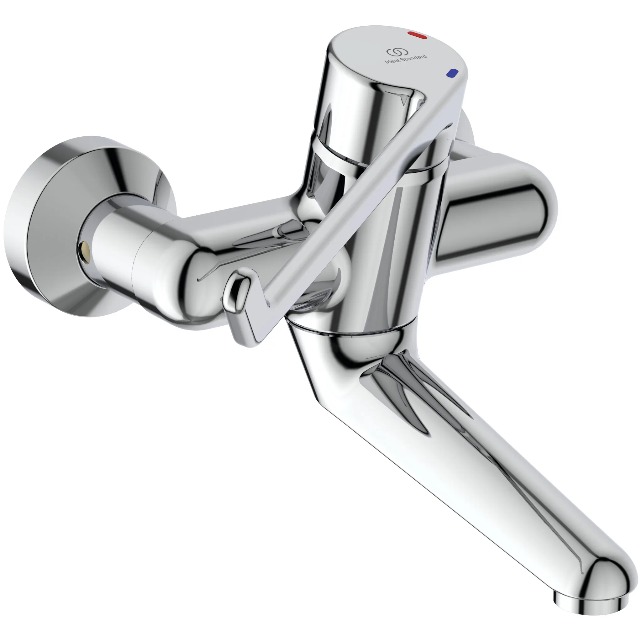 Ideal Standard Ceraplus Wandwaschtisch-Sicherheitsarmatur B8223AA Chrom