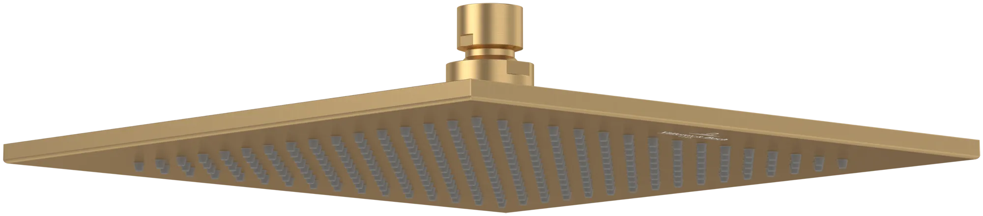 Duschkopf TVC00000200061, quadratisch 25 cm in Brushed Gold Farbe: Brushed Gold