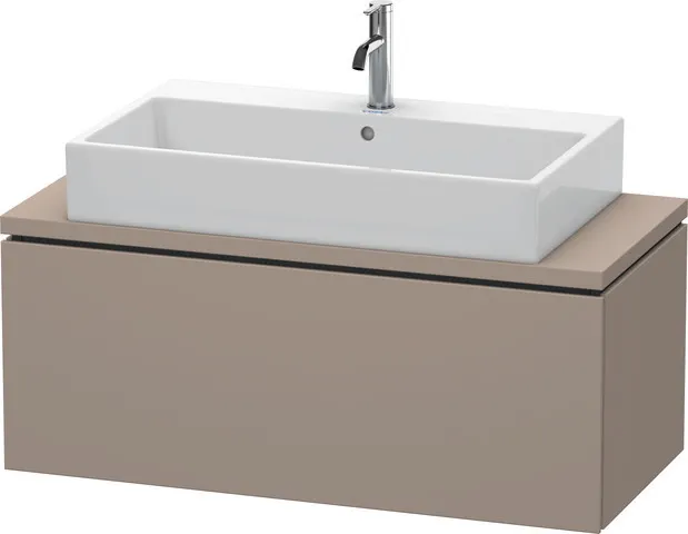 Duravit Waschtischunterschrank wandhängend „L-Cube“ 102 × 40 × 47,7 cm Basalt Matt Duravit Waschtischunterschrank wandhängend „L-Cube“ 102 × 40 × 47,7 cm Basalt Matt