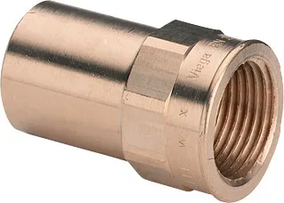 „Sanpress“ Einsteckstück mit Innengewinde 12 mm × 1/2″ „Sanpress“ Einsteckstück mit Innengewinde 12 mm × 1/2″