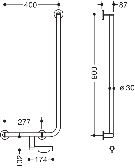 HEWI Haltegriff „System 900“