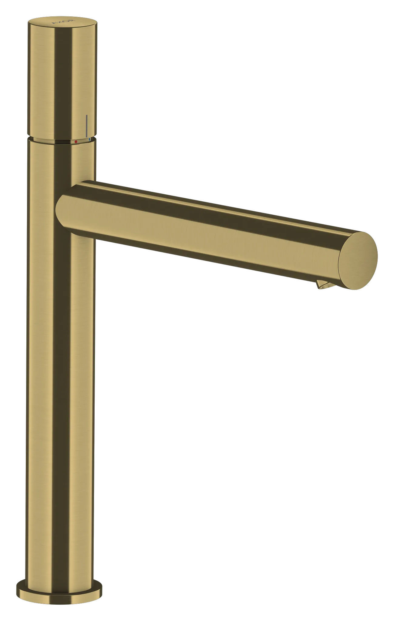 Hansgrohe AXOR Uno Einhebel-Waschtischmischer 200 mit Zylindergriff Brushed Brass