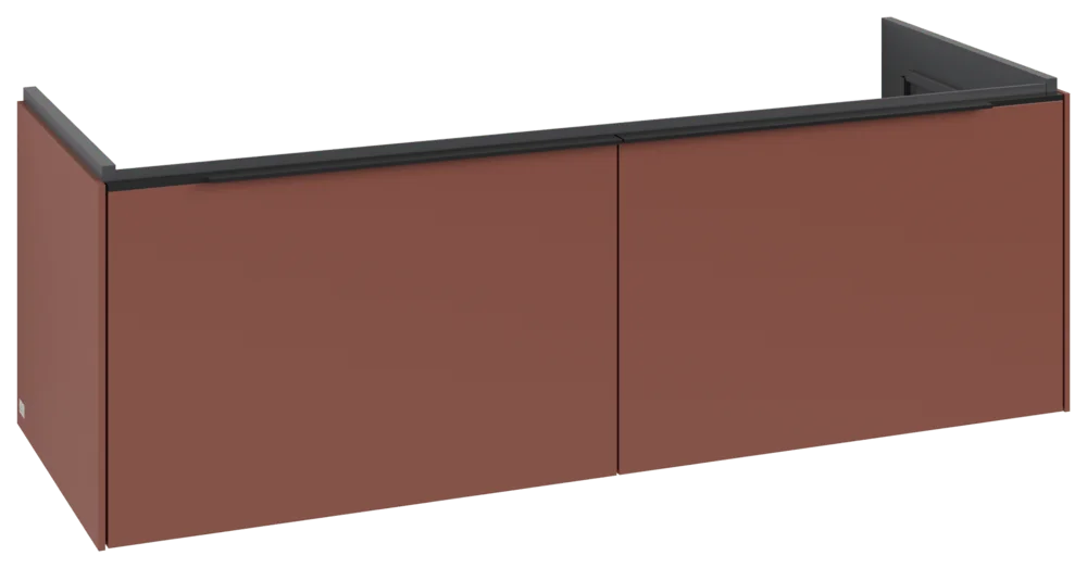 Villeroy & Boch Subway 3.0 Waschbeckenunterschrank C56701, 1272x429x478 mm, Wine Red