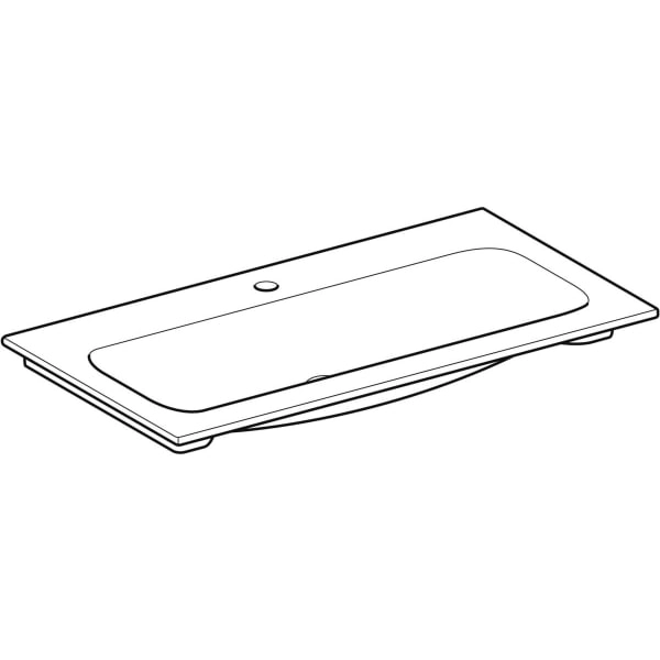 Schrankwaschtisch „iCon“ 90 × 48 cm mit KeraTect® Schrankwaschtisch „iCon“ 90 × 48 cm mit KeraTect®