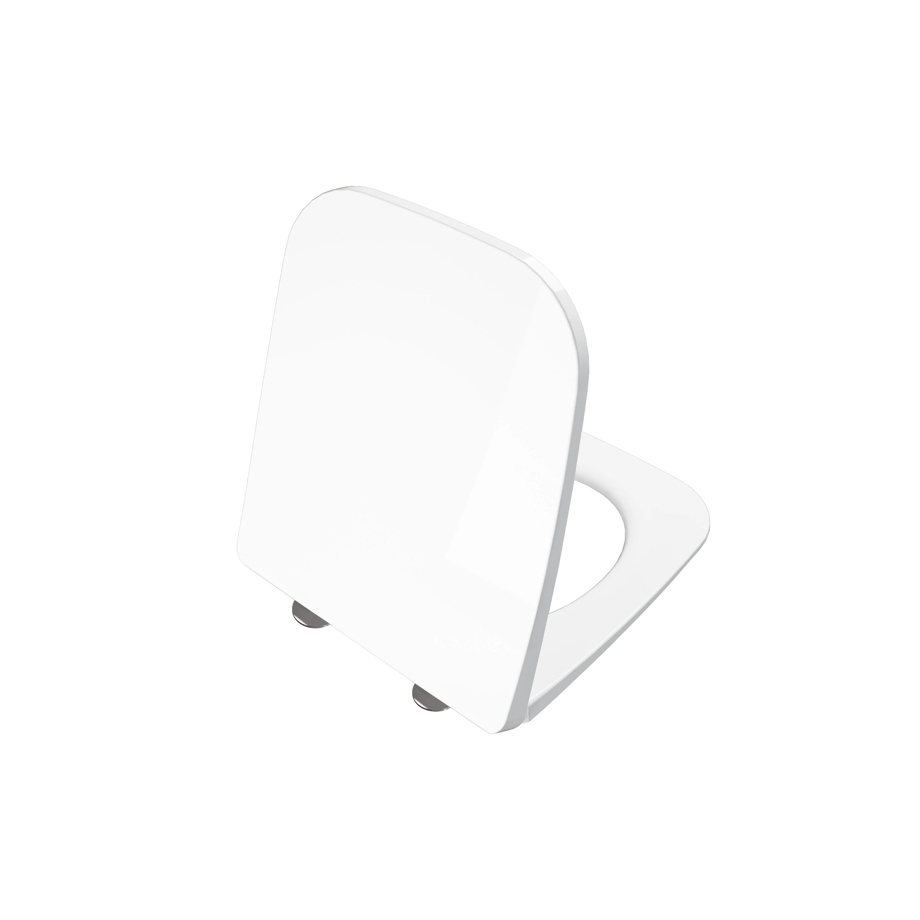 Universal Square WC-Sitz Superslim Wrap mit Absenkautomatik und Schnellverschluss Duroplast Weiß Hochglanz Universal Square WC-Sitz Superslim Wrap mit Absenkautomatik und Schnellverschluss Duroplast Weiß Hochglanz