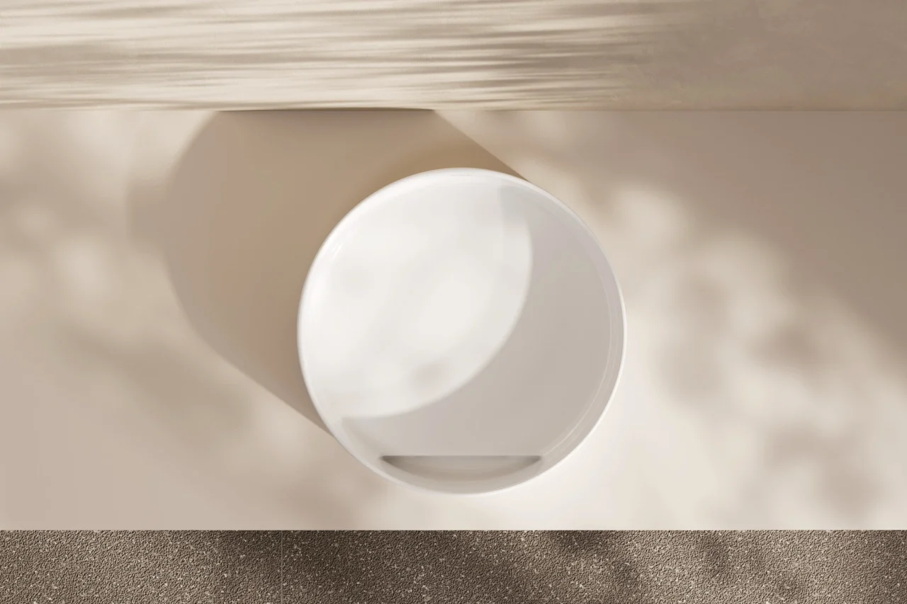 Hansgrohe Aufsatzwaschtisch Xuniva Evo S, 400x400 mm, weiß, glänzend, mit SmartClean-Glasur und HygieneEffect Hansgrohe Aufsatzwaschtisch Xuniva Evo S, 400x400 mm, weiß, glänzend, mit SmartClean-Glasur und HygieneEffect