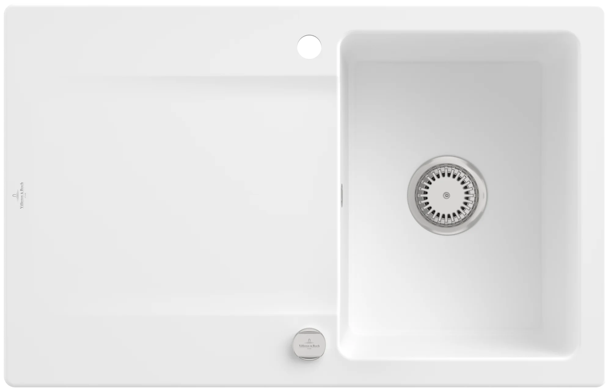 Villeroy & Boch Siluet 45 Einbauspüle, TitanCeram, 800 x 510 mm