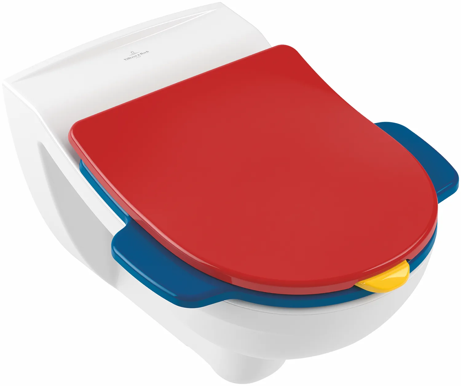 Tiefspül-WC spülrandlos für Kinder O.novo Kids 4690R0, 320 x 520 x 360 mm, Oval, wandhängend, Abgang waagerecht, Weiß Alpin