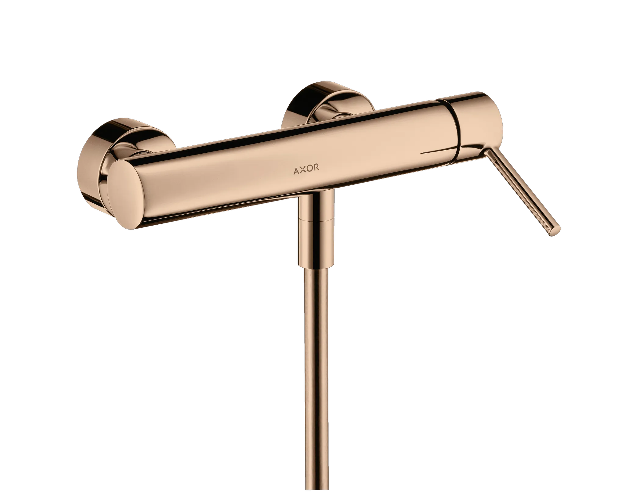 Hansgrohe AXOR Starck Einhebel-Brausemischer Aufputz, Polished Red Gold