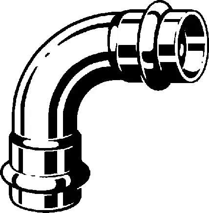 „Prestabo“ 90°-Bogen unlegiert, verzinkt 22 mm VdS-Zulassung „Prestabo“ 90°-Bogen unlegiert, verzinkt 22 mm VdS-Zulassung