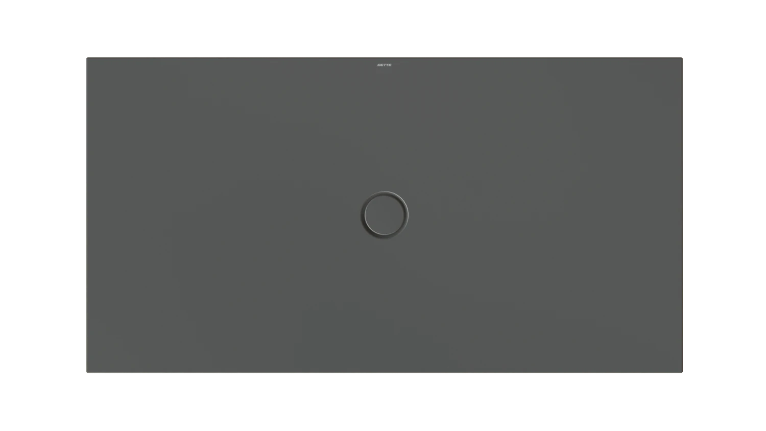 Bette rechteck Duschwanne „BetteFloor“ 1700 × 900 mm ohne Oberflächenbeschichtung, ohne Oberflächenveredelung, ohne Wannenträger, in Slate
