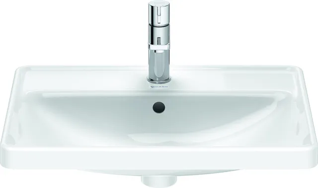 Einbauwaschtisch „D-Neo“, mit Überlauf, Hahnlochposition mittig Einbauwaschtisch „D-Neo“, mit Überlauf, Hahnlochposition mittig