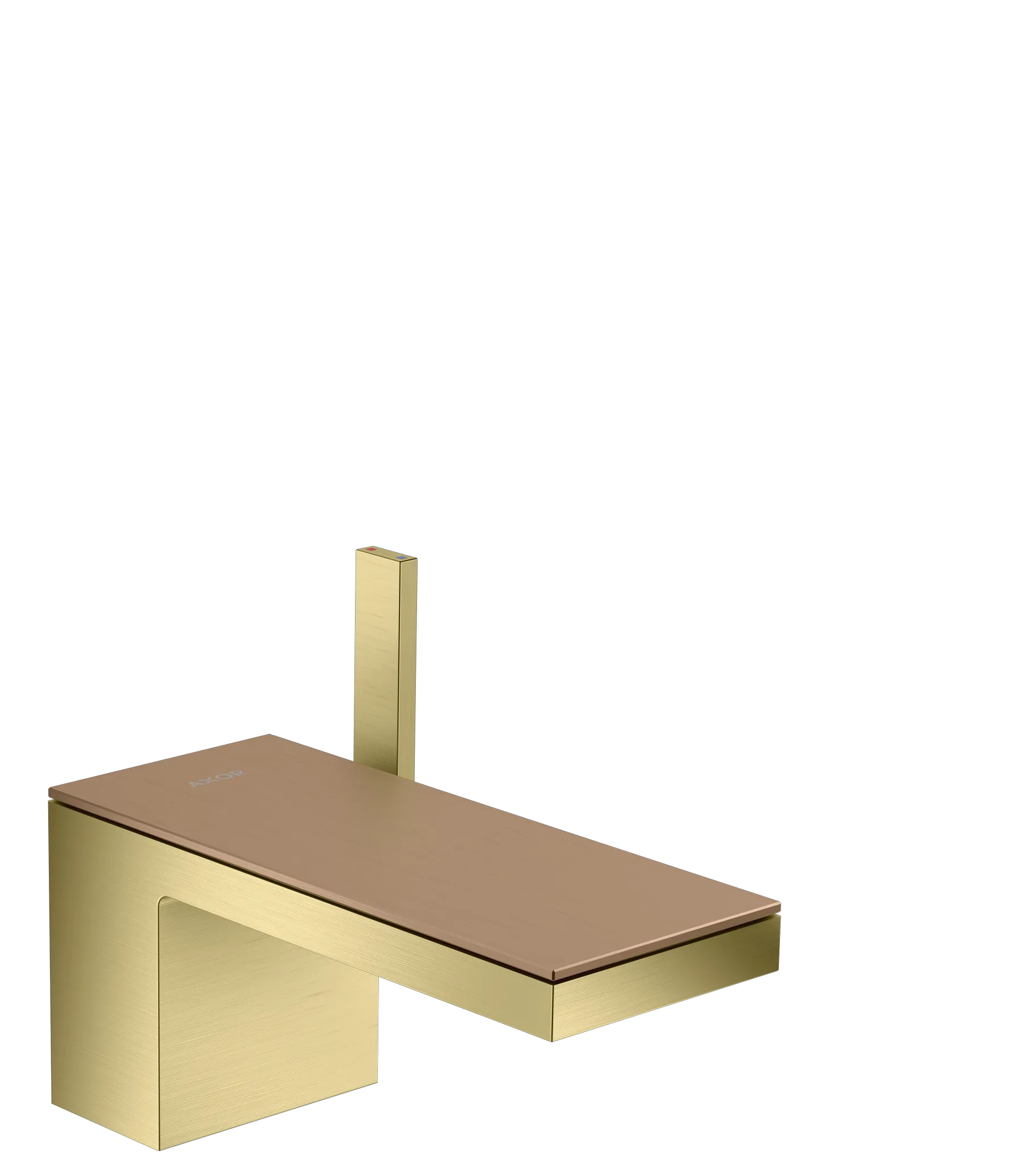 Hansgrohe AXOR MyEdition Mischer Platte 200 Brushed Red Gold Hansgrohe AXOR MyEdition Mischer Platte 200 Brushed Red Gold