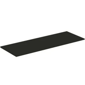 Waschtischplatte i.life B ohne Ausschnitt 1404x506x18mm Weiß matt