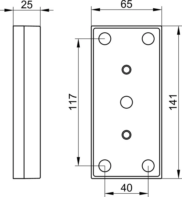 KEUCO Abdeckplatte „Care“ #Abdeckplatte#, in Verchromt KEUCO Abdeckplatte „Care“ #Abdeckplatte#, in Verchromt