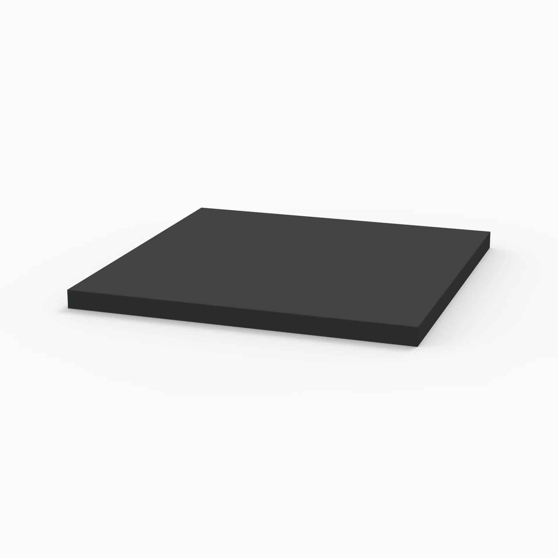 Sanipa Abdeckplatte „2morrow“ in Graphit (matt), 352 × 351 × 16 mm