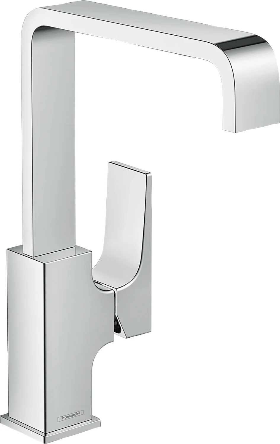 Hansgrohe Metropol Einhebel-Waschtischmischer 230, Chrom, Ausladung 165 mm, Auslaufhöhe 226 mm, Hebelgriff, Push-Open Ablaufgarnitur G 11/4