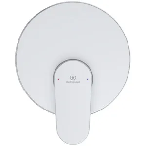 Brausearmatur Unterputz Cerafine O, Bausatz 2, Rosette Durchmesser:163mm, Chrom Brausearmatur Unterputz Cerafine O, Bausatz 2, Rosette Durchmesser:163mm, Chrom