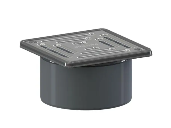 Aufsatz VN 10, Rost verschraubt, 100 x 100 mm Aufsatz VN 10, Rost verschraubt, 100 x 100 mm