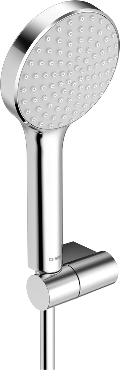 HansaACTIVEJET Handbrausegarnitur Hansaactivjet 8438 1-strahlig Chrom/Hellgrau HansaACTIVEJET Handbrausegarnitur Hansaactivjet 8438 1-strahlig Chrom/Hellgrau