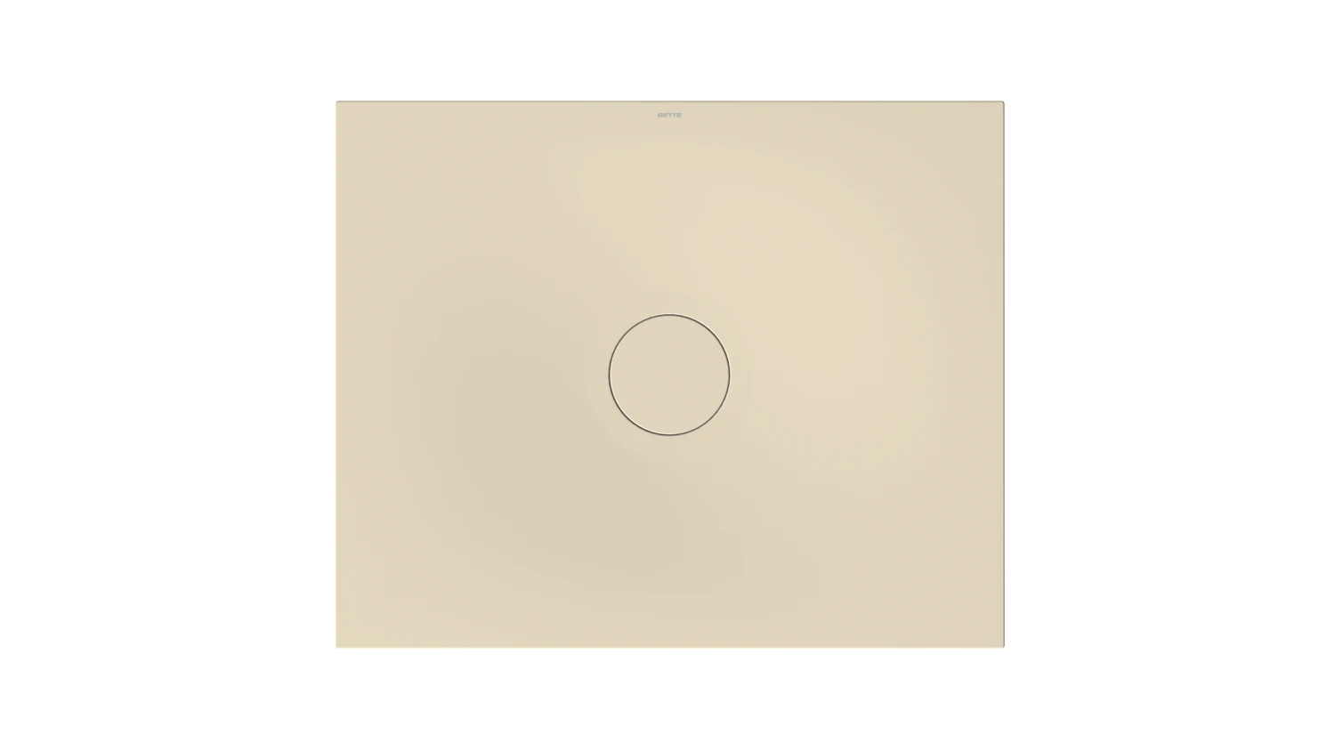 Bette rechteck Duschwanne „BetteAir“ 1100 × 900 mm ohne Oberflächenbeschichtung, ohne Oberflächenveredelung, mit Minimum-Wannenträger, in Jasmin
