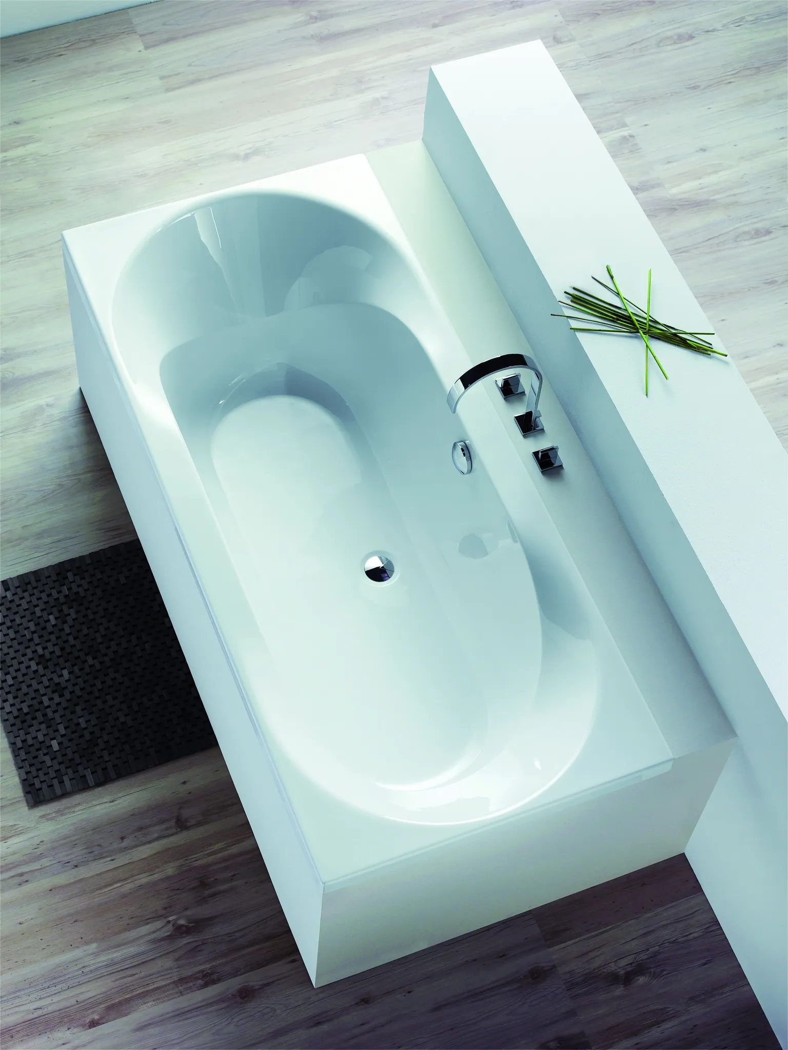 Hoesch Badewanne „Spectra“ rechteck 180 × 80 cm in Weiß Größe: 180 × 80 cm / Whirlsystem: ohne Whirlsystem Hoesch Badewanne „Spectra“ rechteck 180 × 80 cm in Weiß Größe: 180 × 80 cm / Whirlsystem: ohne Whirlsystem