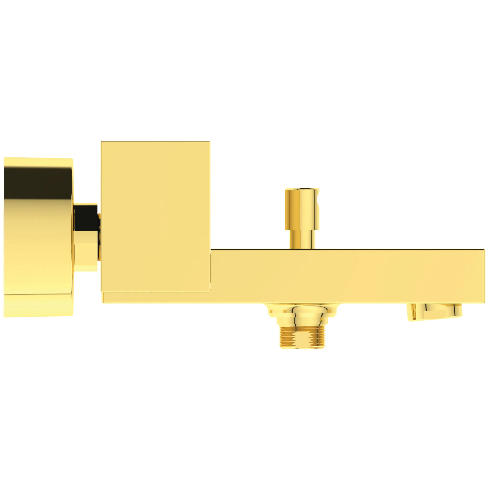 Badearmatur Aufputz Extra Ausladung 210mm Brushed Gold Badearmatur Aufputz Extra Ausladung 210mm Brushed Gold