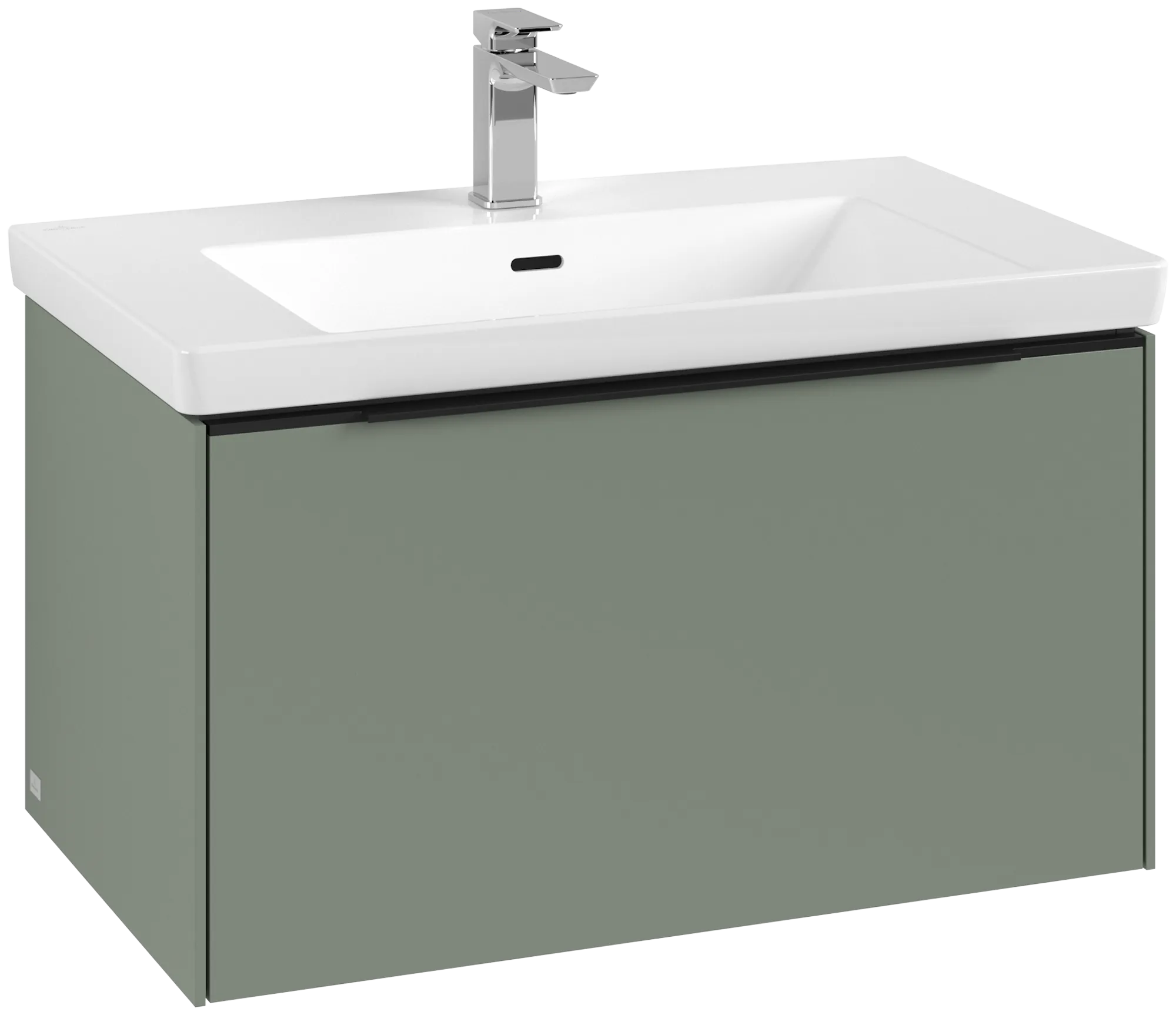 Villeroy & Boch Subway 3.0 Waschbeckenunterschrank, 772 x 429 x 478 mm, Soft Green