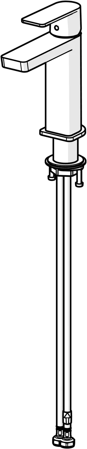 HansaSTELA Waschtischarmatur HansaSTELA 2021, Einhebelmischer, Ausladung 174mm, Chrom HansaSTELA Waschtischarmatur HansaSTELA 2021, Einhebelmischer, Ausladung 174mm, Chrom