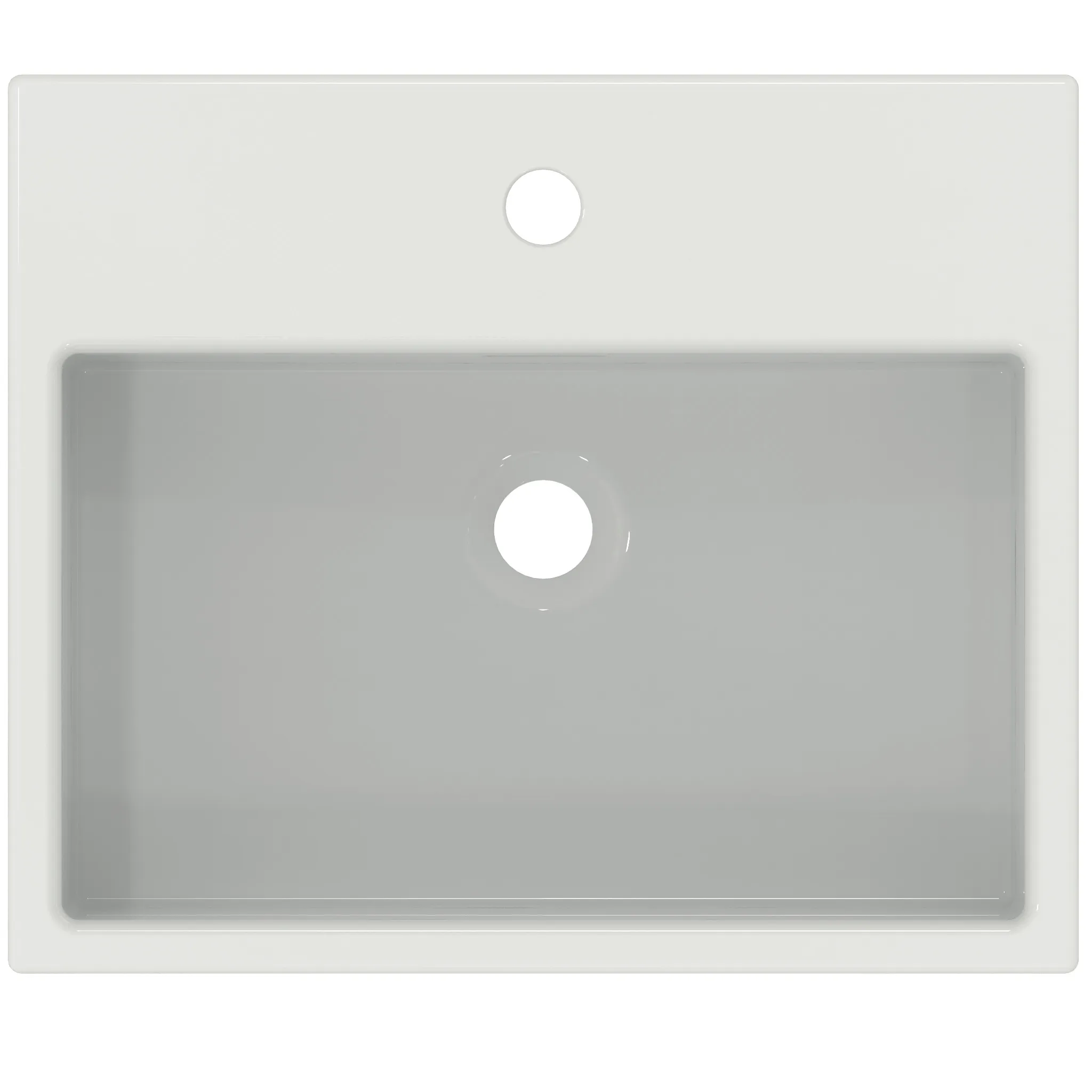 Ideal Standard Halbeinbauwaschtisch Extra, 500x420x145mm, Weiß Ideal Standard Halbeinbauwaschtisch Extra, 500x420x145mm, Weiß