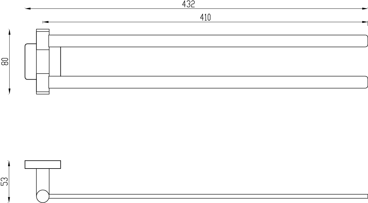 Villeroy & Boch Handtuchhalter „Elements-Striking“, Befestigung verdeckt, 1-armig in Brushed Gold Villeroy & Boch Handtuchhalter „Elements-Striking“, Befestigung verdeckt, 1-armig in Brushed Gold