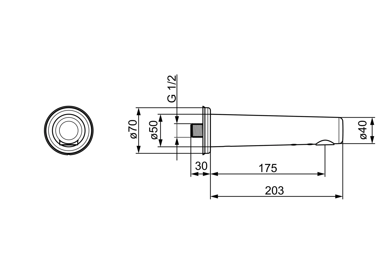 HansaELECTRA Waschtischbatterie HansaELECTRA 0087 DN15 3V, Bluetooth Ausladung 175 mm Chrom