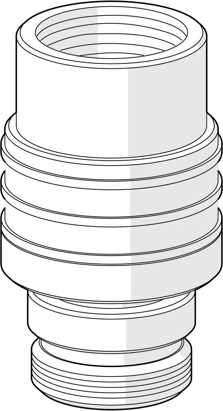 Hansa Hansajet Schnellverschluss Kupplung 0405 G1⁄2 DN15 Chrom Hansa Hansajet Schnellverschluss Kupplung 0405 G1⁄2 DN15 Chrom