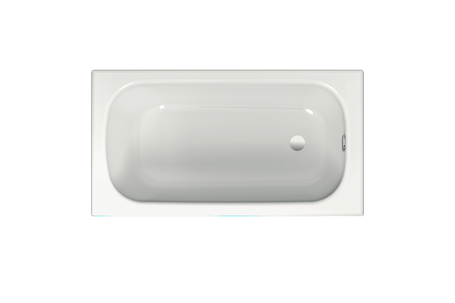 Bette rechteck Badewanne „LaBette“ 108 × 73 cm in Weiß, 