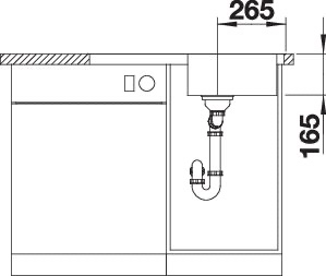 BLANCO LANTOS 45 S-IF Compact BLANCO LANTOS 45 S-IF Compact