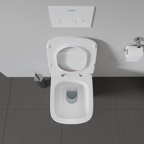Wand-WC DuraStyle 540 mm Tiefspüler, rimless, Durafix, weiß