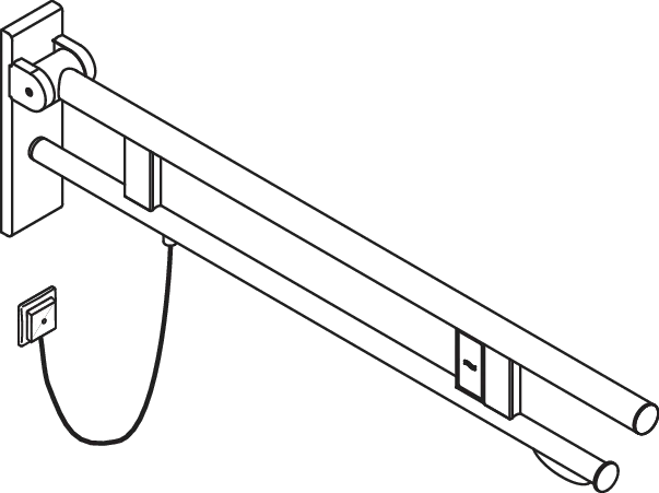 HEWI Stützklappgriff „System 900“