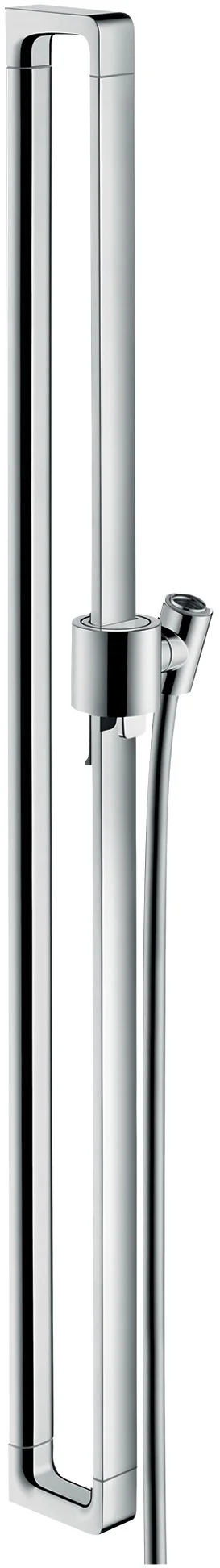Hansgrohe AXOR Citterio E Brausestange chrom, 0,90 m, Brauseschlauch 1,60 m, eckiges Profil, Bohrabstand 915 mm Hansgrohe AXOR Citterio E Brausestange chrom, 0,90 m, Brauseschlauch 1,60 m, eckiges Profil, Bohrabstand 915 mm