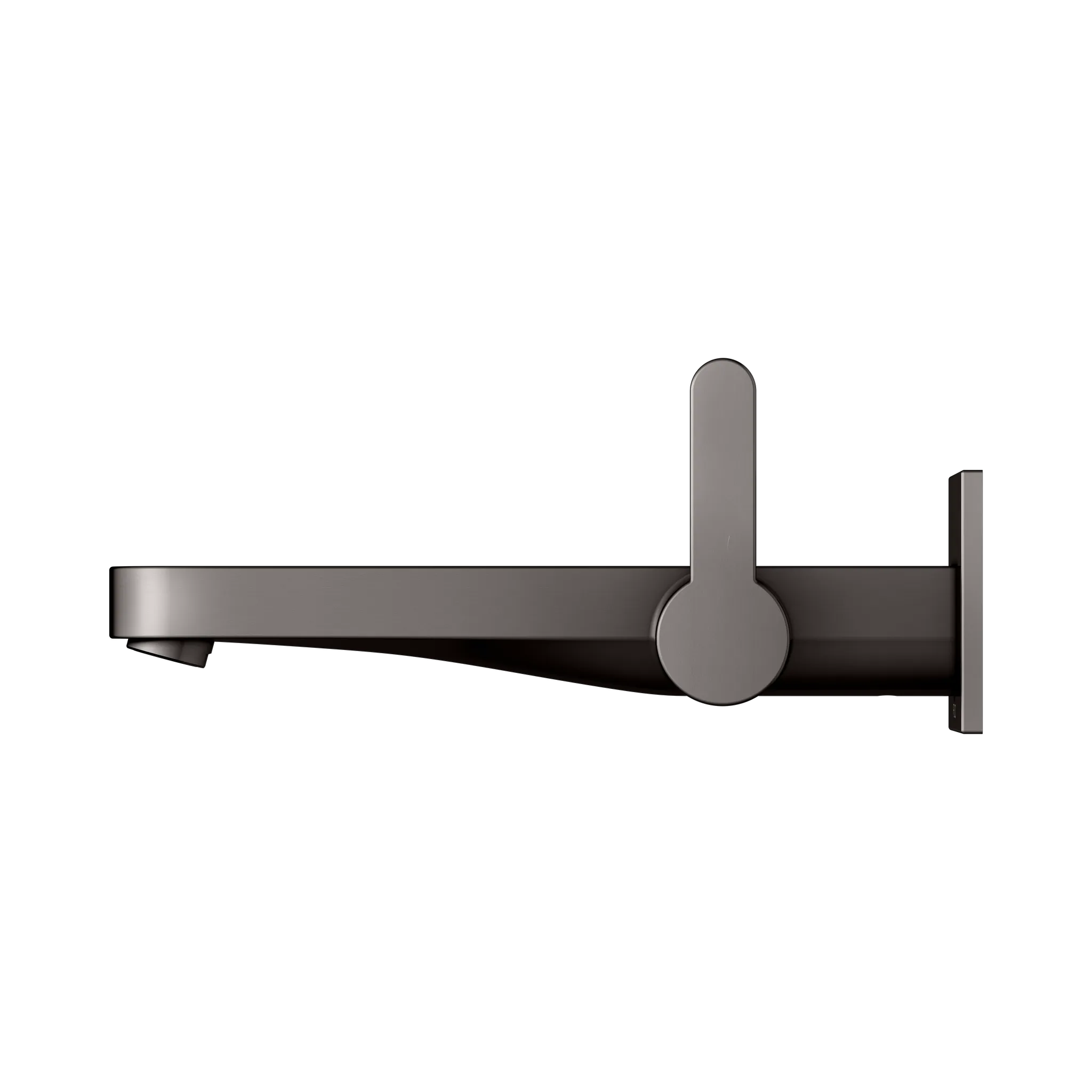 IXMO Einhebel-Waschtischmischer UP Ausladung 225 mm/IXMO Flat Titanschwarz geb.