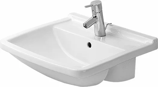Einbauwaschtisch „Starck 3“, mit Überlauf, Hahnlochposition mittig Einbauwaschtisch „Starck 3“, mit Überlauf, Hahnlochposition mittig