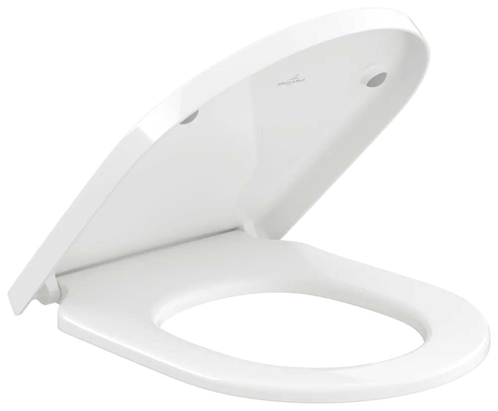 Villeroy & Boch Subway 3.0 WC-Sitz 8M4261, oval, Weiß Alpin, 374x438x42 mm