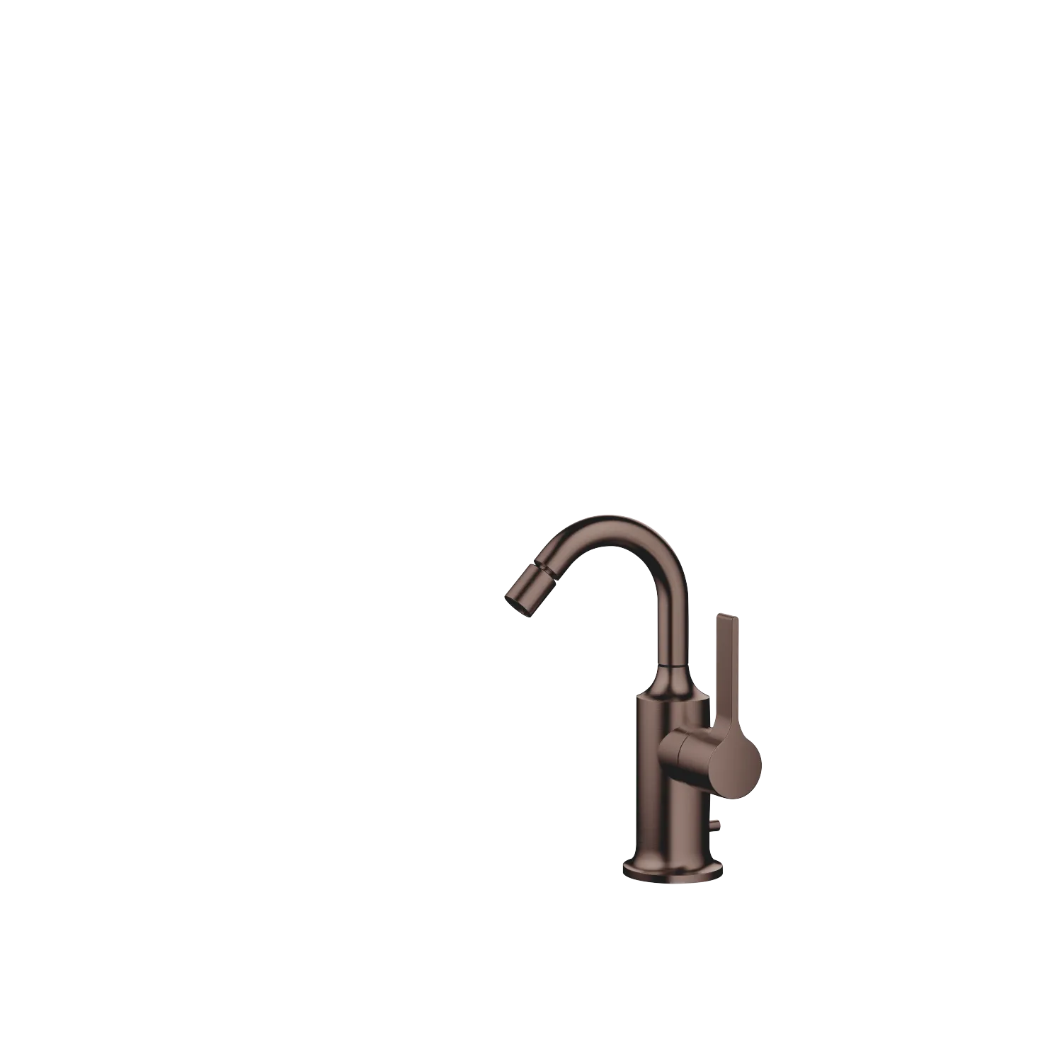 Dornbracht Bidet-Einhandbatterie VAIA Dark Bronze gebürstet PVD, Ausladung 104 mm, Armaturenhöhe 218 mm, Bohrungsdurchmesser 35 mm Dornbracht Bidet-Einhandbatterie VAIA Dark Bronze gebürstet PVD, Ausladung 104 mm, Armaturenhöhe 218 mm, Bohrungsdurchmesser 35 mm
