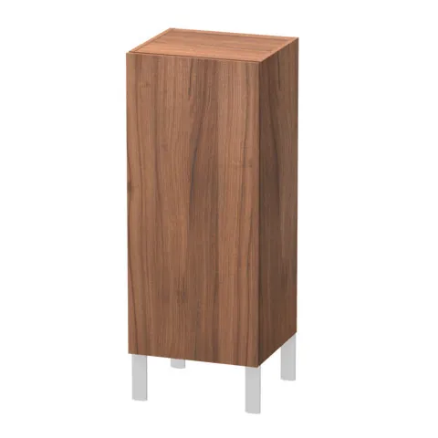 Duravit Halbhochschrank „L-Cube“ 25 × 60 × 20 cm Nussbaum Natur