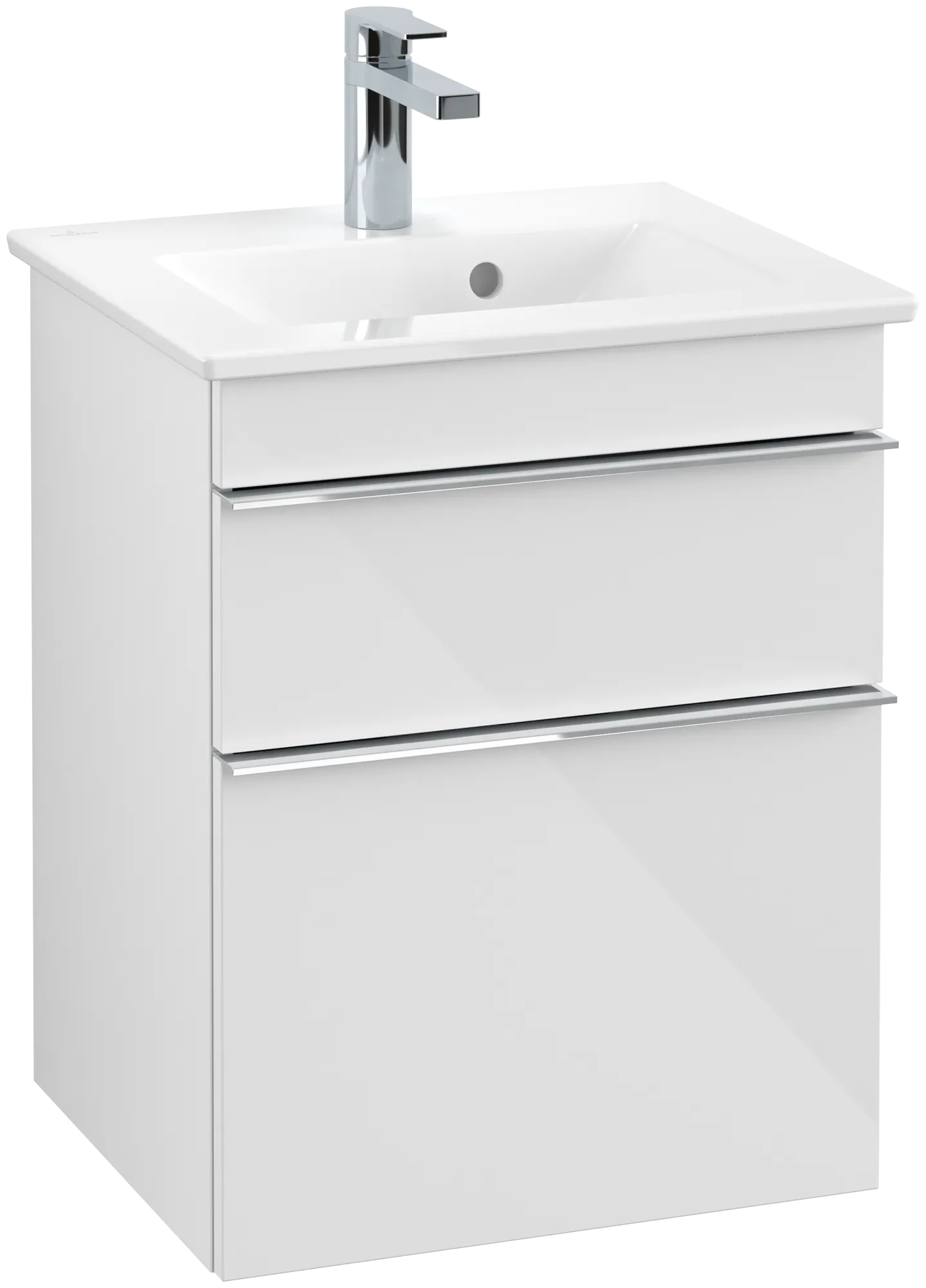 Villeroy & Boch Waschtischunterschrank „Venticello“ für Schrankwaschtisch 466 × 590 × 425 mm Glossy White, für Becken mittig